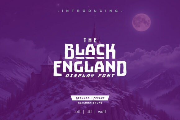 Black England Font Review: Medieval Charm for Modern Branding