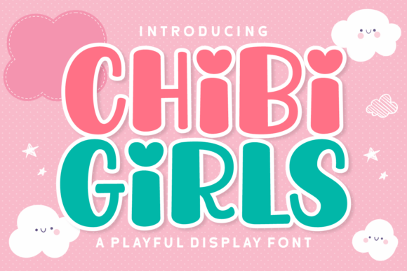 Chibi Girls: The Playful Display Font for Scroll-Stopping Campaigns