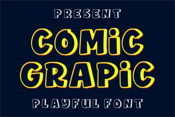 Comic Grapic: The Bold Display Font for Energetic Branding