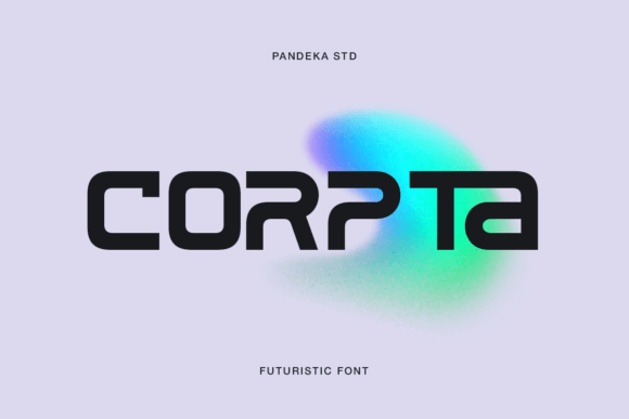 Corpta: A Futuristic Display Font for Modern Crafters