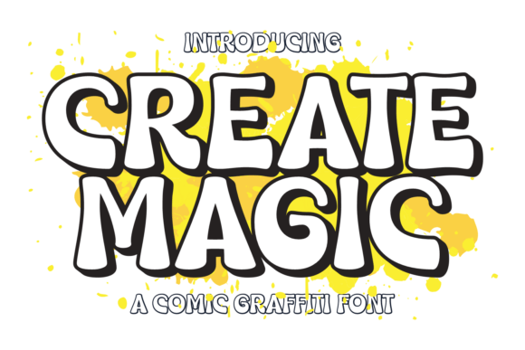 Create Magic: The Bold Typeface for High-Impact Campaigns