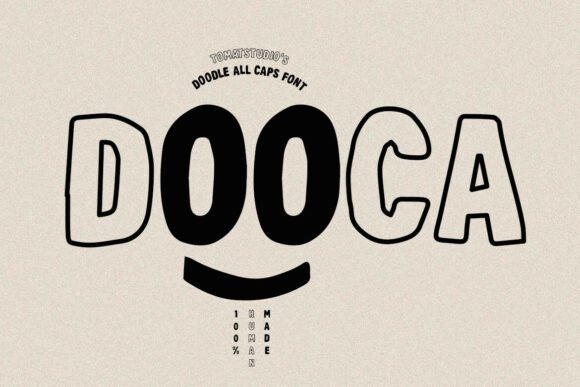 Dooca: The Playful Display Font for Scroll-Stopping Campaigns