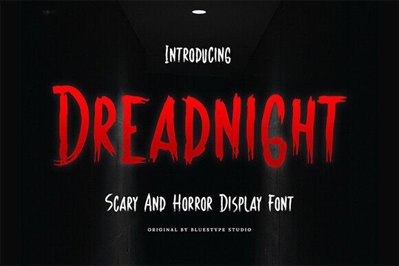 Dreadnight: The Ultimate Horror Display Font for Creators