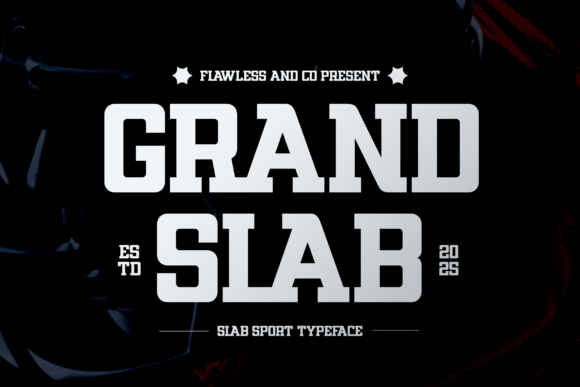 Grand Slab: A Bold Display Typeface for Modern Editorial Design