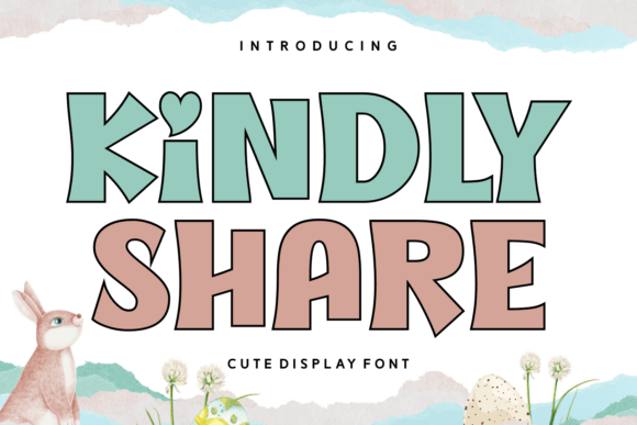 Kindly Share: The Display Font That Elevates Small Business Branding