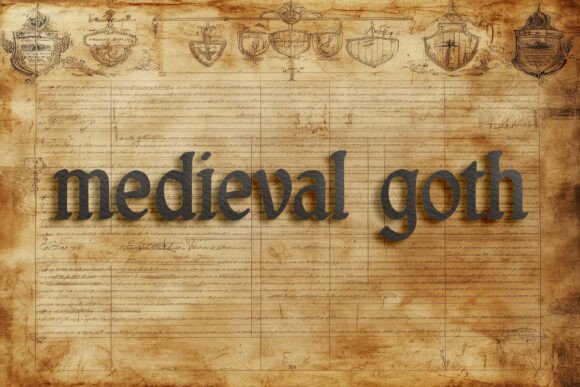 Medieval Goth: A Premium Typeface for Bold Branding Projects
