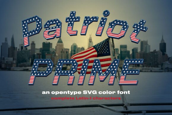 Patriot Prime: The Ultimate Americana Display Font