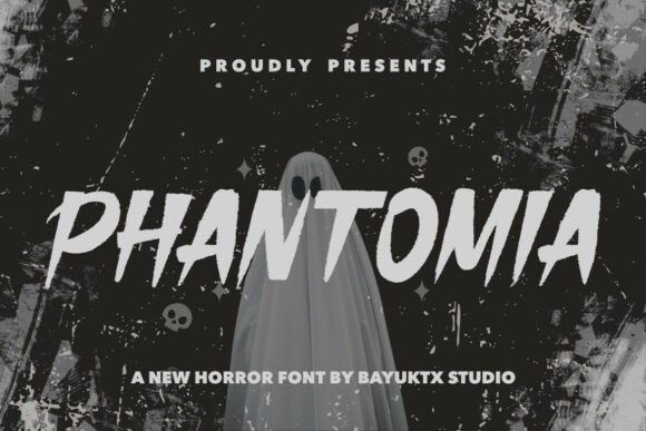 Phantomia: The Haunting Typeface for Dark Brand Identities
