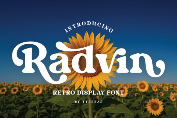 Radvin: The Bold Retro Typeface for Scroll-Stopping Marketing