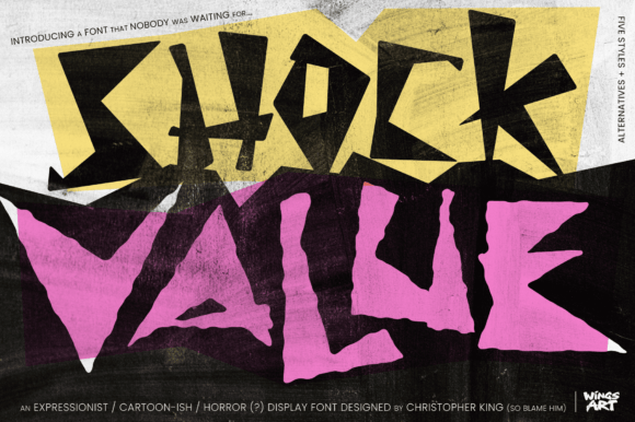 Shock Value Font: The Ultimate Display Typeface for Digital Brands