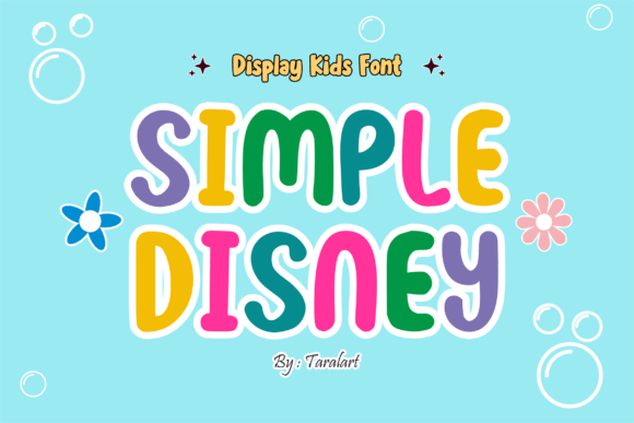 Simple Disney: The Modern Cheerful Cartoon Font for Digital Branding
